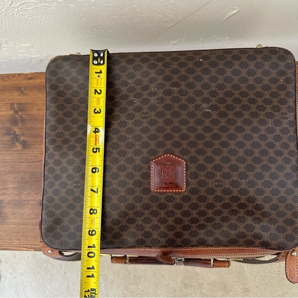 Vintage 90s Celine Macadam purse / crossbody / satchel - Picture 15 of 15